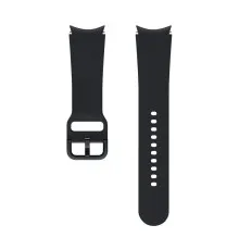 Ремінець до смарт-годинника Samsung Sport Band (20mm, M/L) Galaxy Watch 4 Black (ET-SFR87LBEGRU)