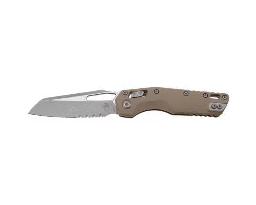 Ніж Microtech MSI Apocalyptic PS Fluted G-10 Tan (210-11APFLGTTA)