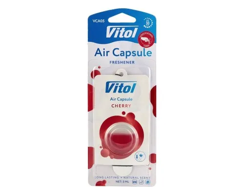 Ароматизатор для автомобіля VITOL Air Capsule Cherry 3мл (VCA05)