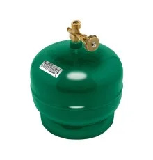 Побутовий газовий балон Voltronic Golden Lion 2кг (4,8л) + пальник 20354 Green (GL-GBG-2k-48L)
