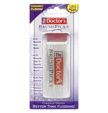 Зубочистки The Doctor's 120 шт. (042037411121)