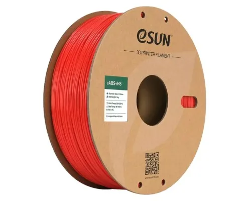 Пластик для 3D-принтера eSUN eABS-HIGH SPEED 1кг, 1.75мм, RED (EABS+HS-P175R1)