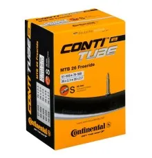 Велосипедна камера Continental MTB Freeride 26" 57-559 / 70-559 RE PR42mm (181731)