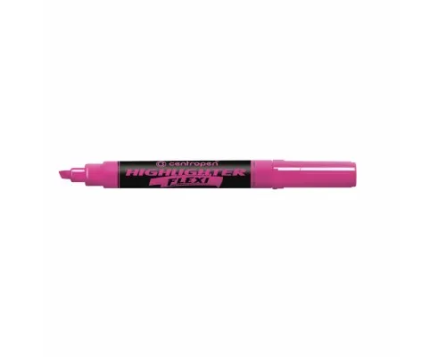 Маркер Centropen Fax Flexi 1-4.6 мм Рожевий (8542/09)