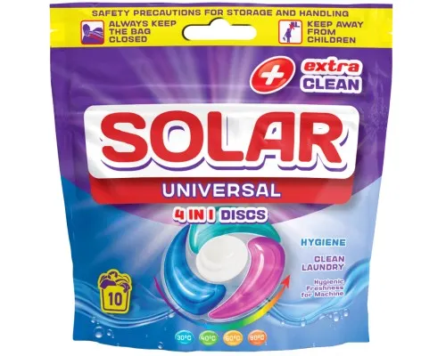 Капсули для прання Solar Household Universal 10 шт. (4820269930223)