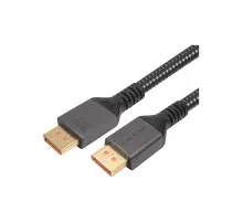 Кабель мультимедійний DisplayPort to DisplayPort 2.0m V2.1 Cabletime (CA914241)