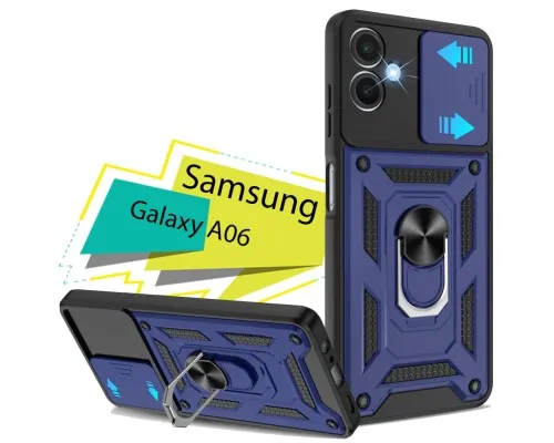 Чохол до мобільного телефона BeCover Military Samsung Galaxy A06 SM-A065 Blue (713066)