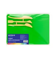 Дошка для пластиліну Kite набір Classic дошка + 3 стеки, зелений (K-1140-04)