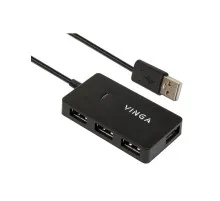 Концентратор Vinga USB2.0 to 4*USB2.0 HUB (VHA2A4N)