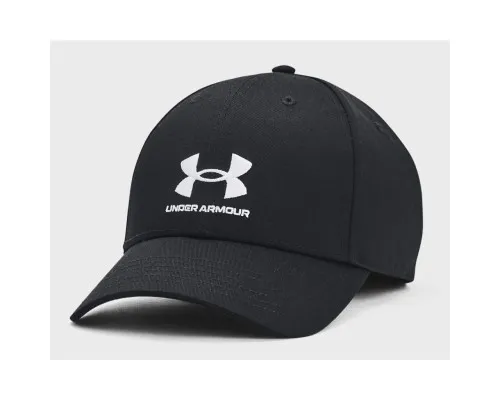 Кепка Under Armour UA Men's Sportstyle Lockup Adj чорний/білий 1381645-001 (196884130190)
