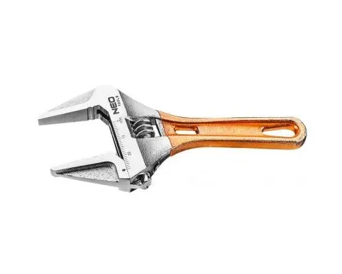 Ключ Neo Tools розвідний, короткий кований 118 мм (03-019)