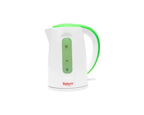Електрочайник Saturn ST-EK8439U White/Green
