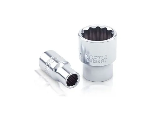 Торцева головка Toptul 12-гранна 1/4" 5мм (BAEB0805)
