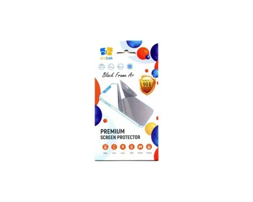 Скло захисне Drobak Xiaomi Redmi Note 12 Pro 4G Blak Frame A+ (676716) (676716)