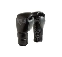 Боксерські рукавички Everlast Powerlock 2 Pro Lace 896910-70-314 чорний 14 oz (009283609122)
