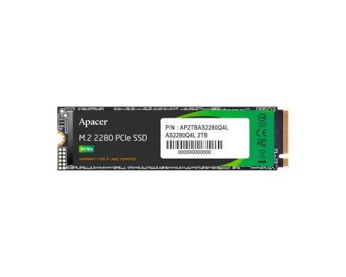 Накопичувач SSD M.2 2280 2TB Apacer (AP2TBAS2280Q4X-1)