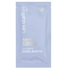 Відтінковий бальзам Lee Stafford Ice White Cool Shots Тонувальний засіб для платинового відтінку освітленого волосся 4х15 мл (5060282705890)