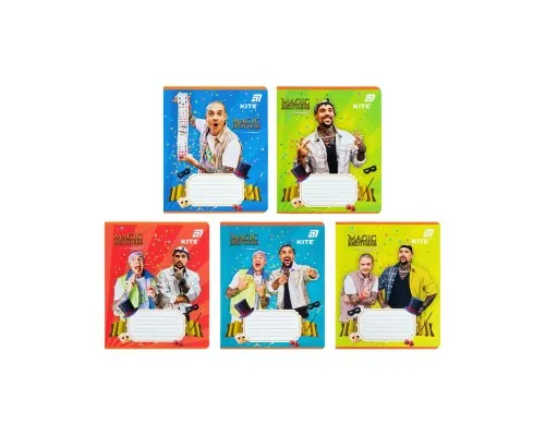 Зошит Kite Magic Brothers, 12 аркушів, клітинка (MB26-232)