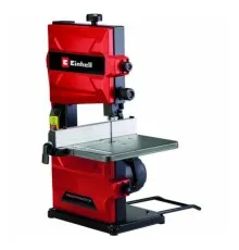 Стрічкова пила Einhell TC-SB 200/1, 250W, 1400об/хв, 900м/хв, стіл 305x305мм, виліт 200мм (4308009)