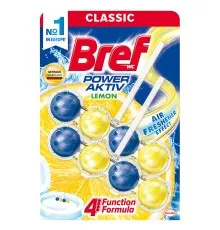 Туалетний блок Bref Сила Актив Лимон 2 х 50 г (9000100656832)