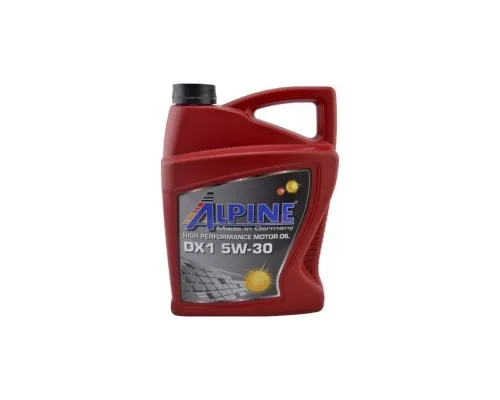 Моторна олива Alpine 5W-30 DX1 4л (1665-4)