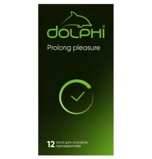 Презервативи Dolphi Prolong Pleasure 12 шт. (4820144773044)