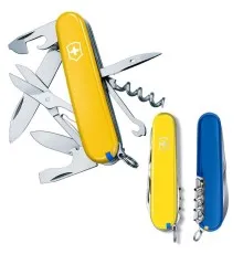 Ніж Victorinox Climber Ukraine Жовто-синій (1.3703.8.2)