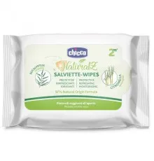 Дитячі вологі серветки Chicco Naturalz, 20 шт, захисні та освіжуючі (11599.00)