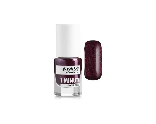 Лак для нігтів Maxi Color 1 Minute Fast Dry 033 (4823082004423)