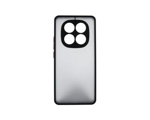 Чохол до мобільного телефона Dengos Matte Xiaomi Redmi Note 14 Pro (Black) (DG-TPU-MATT-156)