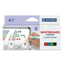 Набір маркерів Centropen Board 8559 2,5 мм, round tip, SET 4colors (картон) (8559/4/CB)