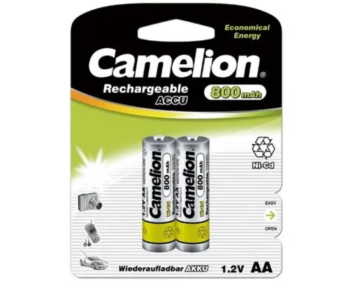 Акумулятор Camelion AA 800mAh Ni-Cd * 2 R6-2BL (NC-AA800BP2)