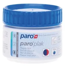 Таблетки для індикації зубного нальоту Paro Swiss plak 2-кольорові 100 шт. (7610458012093)