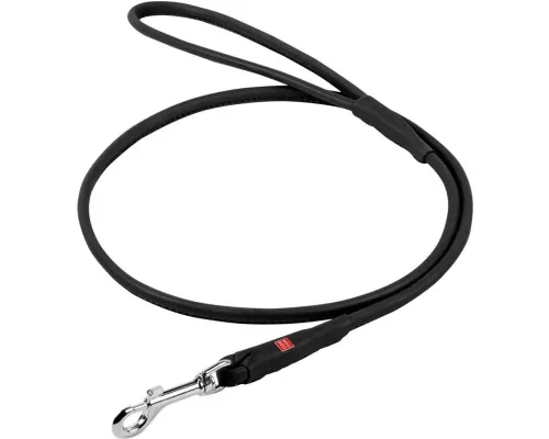 Повідець для собак WAUDOG Soft круглий XS d6 Д 183 см чорний (73491)