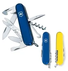 Ніж Victorinox Climber Ukraine Синьо-жовтий (1.3703.2.8)