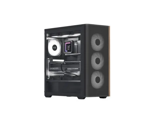 Корпус для ПК AeroCool D501A-G-BK-v2 Black (ACCM-DS01043.11)