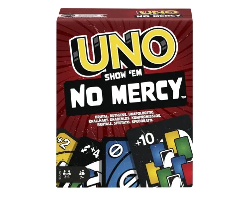 Настільна гра Mattel UNO "Без вибачень" (HWV18)