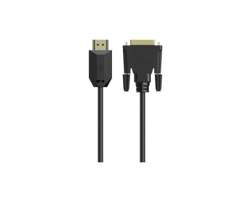 Кабель мультимедійний HDMI M to DVI M 3.0m 4K60Hz HP (HP_DHC-HD05-03M)