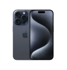 Мобільний телефон Apple iPhone 15 Pro Max 256Gb Blue Titanium eSim (REF A) BREEZY (2AMU693)
