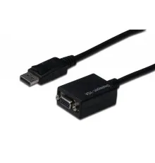Перехідник DisplayPort to VGA Digitus (AK-340403-001-S)