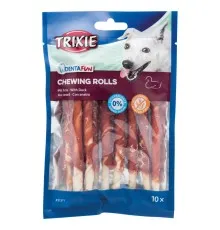 Ласощі для собак Trixie DENTAfun Паличка для чищення зубів з качкою 10 шт 80 г (4011905313719)