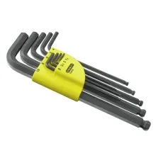 Ключ Stanley шестигранних 9 шт. 1,5;2;2,5;3;4;5;6;8;10 мм (1-13-976)