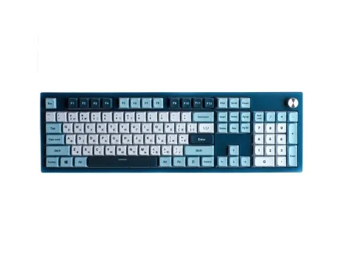 Клавіатура MONTECH MK105FR Full size FR USB UA Gray (MK105FR)