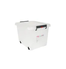 Харчовий контейнер Araven на колесах з кришкою h-37,85 см 60 л (91183)