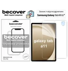 Скло захисне BeCover Samsung Galaxy Tab A11 SM-X133/X135 8.7" (713935)
