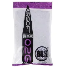 Страйкбольні кульки BLS Precision Purple 6 мм 0,2 г 1 кг (1928.00.02)