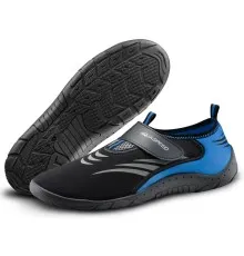 Аквашузи Aqua Speed Aqua Shoe Model 642-27B чорний, сірий, синій 45 (5908217676177)