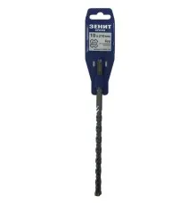 Бур Зеніт SDS-Plus 10х210мм з 4-ма ріжучими кромками (210010210)