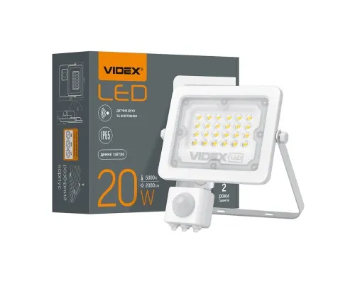 Прожектор Videx LED F2e 20W 5000K (VL-F2e205W-S)