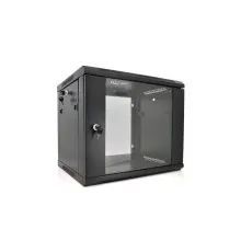 Шафа настінна Merlion 9U 19" 600*450*500 (Ш*Г*В)мм, black (Ml3-6409 / 23527)